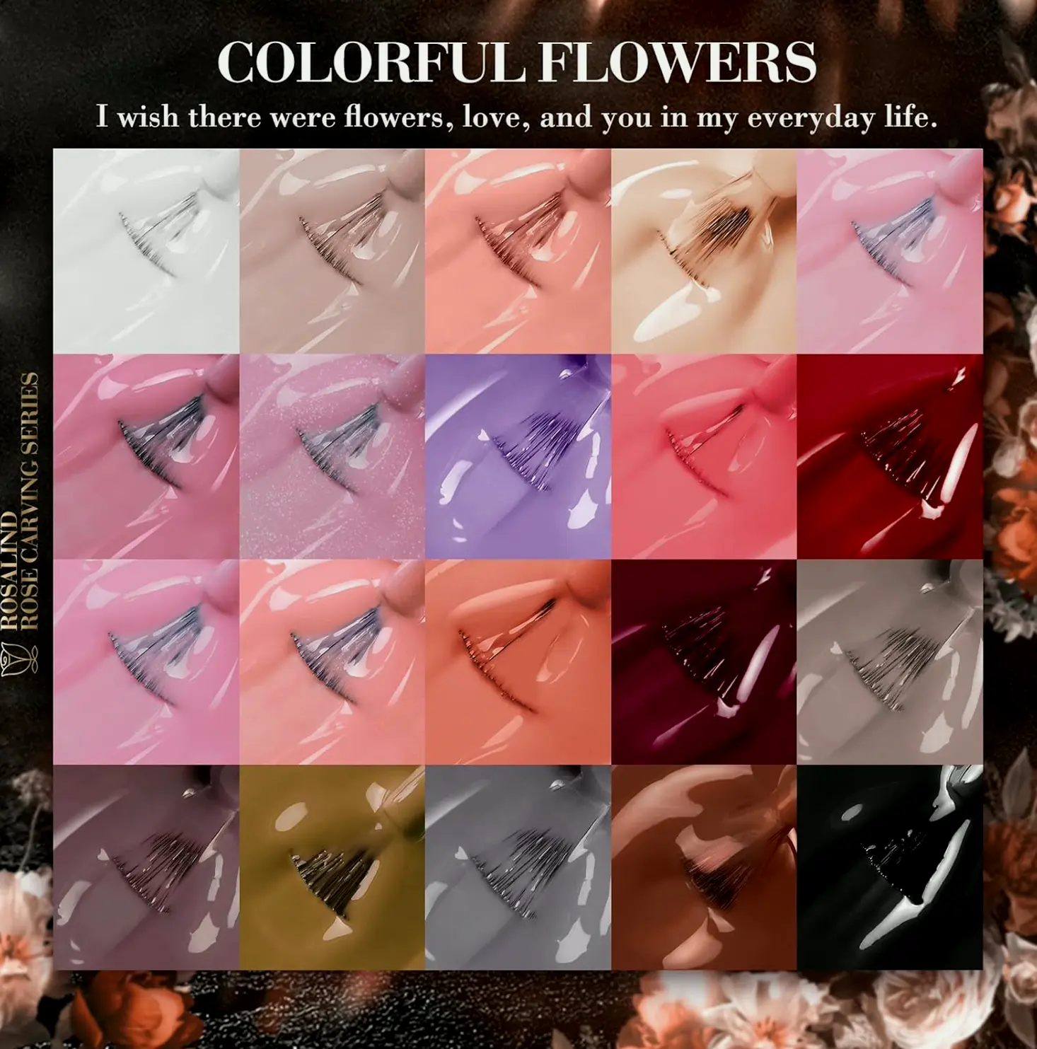 20 PCS Neutral Gel Varnish Set