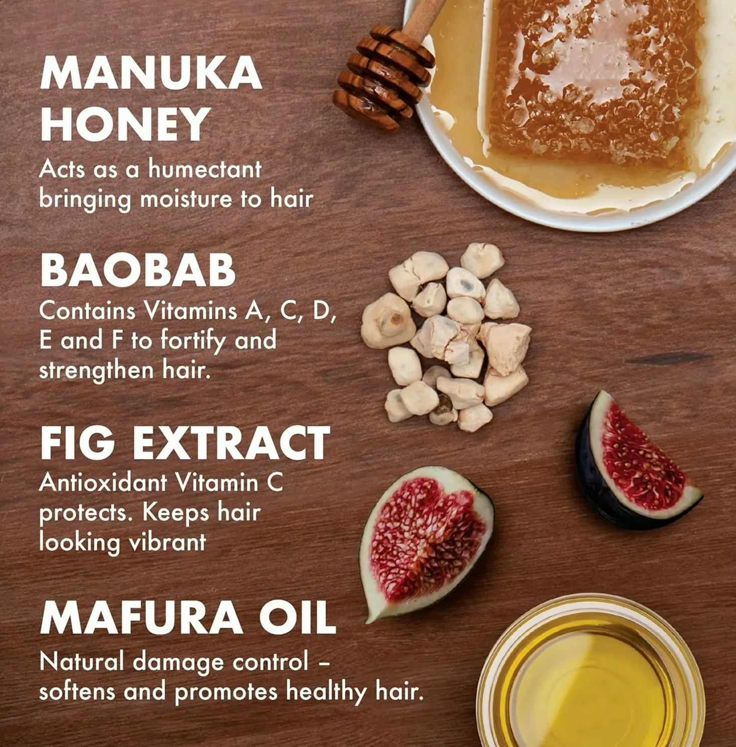 Deep Hydration Conditioner featuring Manuka Honey & Oil 13 oz