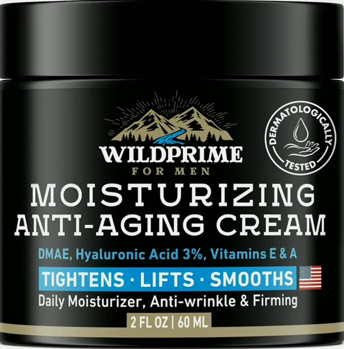 Male's Facial Cream - Anti Aging - 2 oz