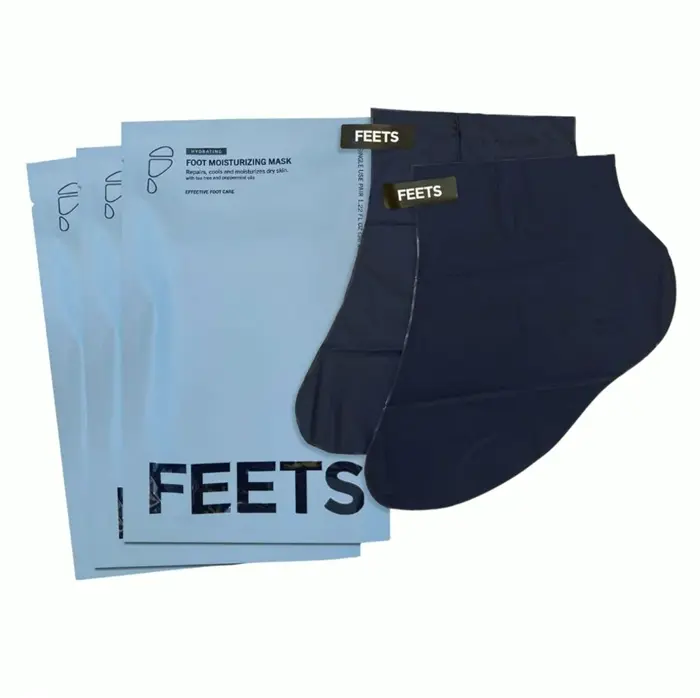 Hydrating Foot Mask with Tea Tree and Peppermint (Set of 3)
