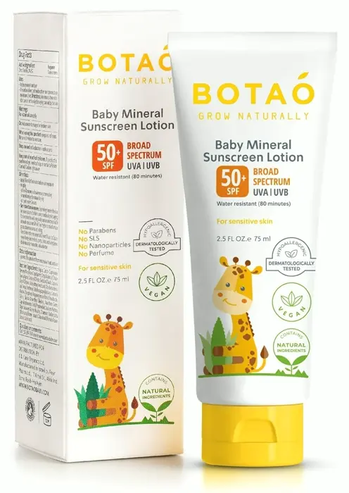 Baby Mineral Zinc Sunblock Cream SPF50