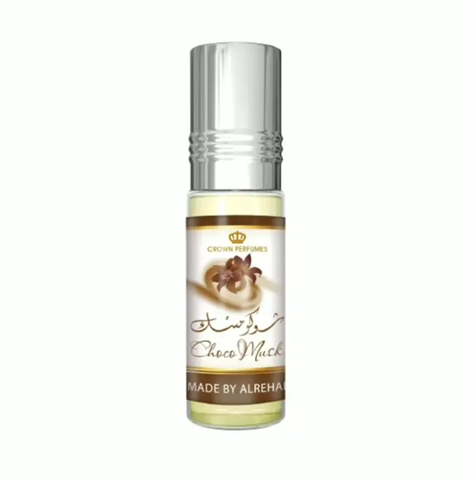 Al-Rehab Choco Musk Roll-On, Unisex, 0.2 Ounce