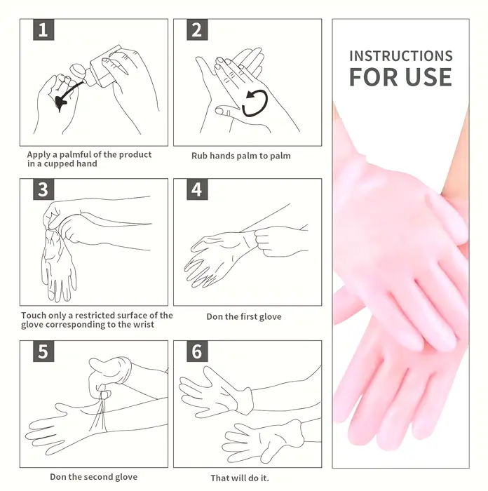 2 Sets Moisturizing Glove Spa Set for Cracked Skin