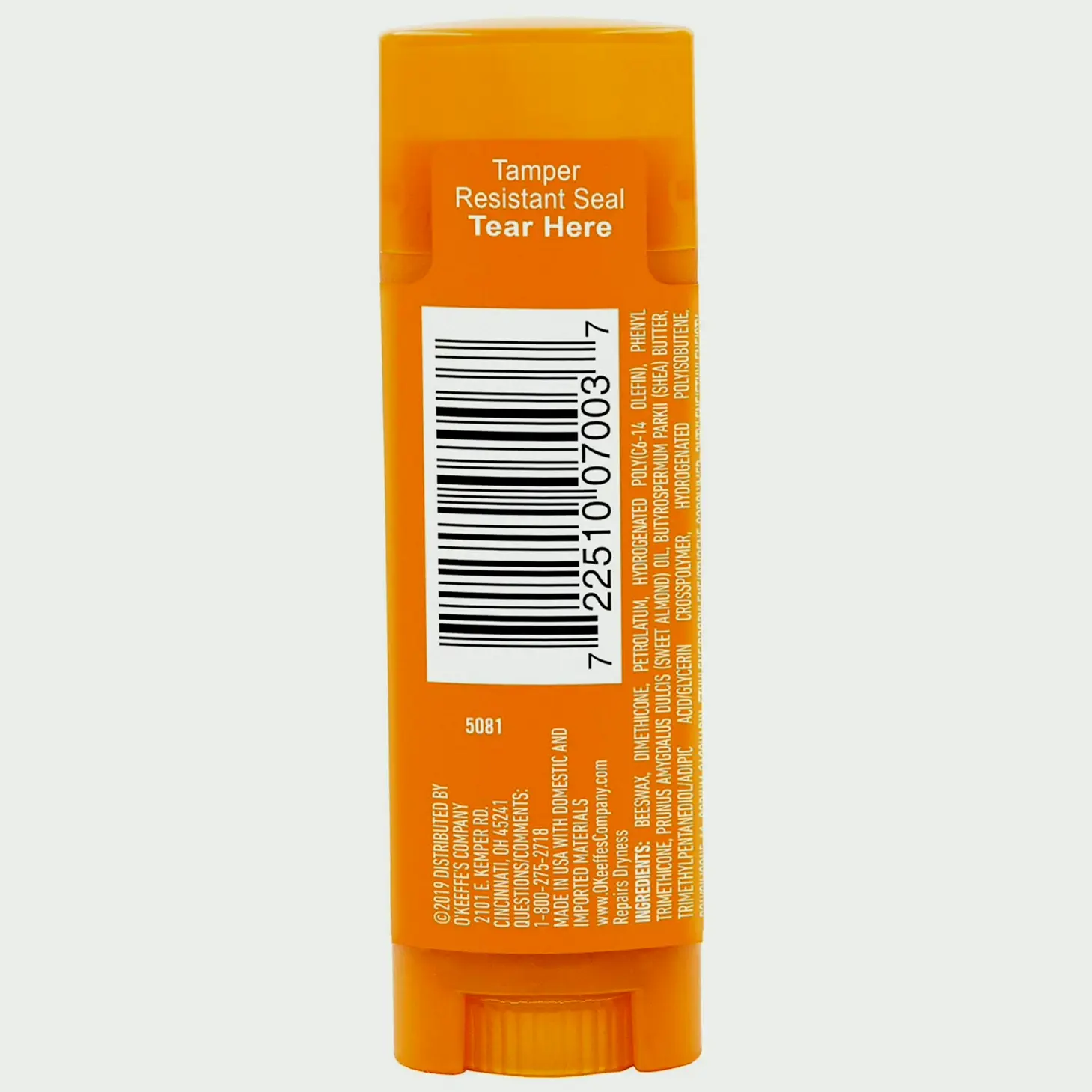 O'Keeffe's Unscented Lips Healing Stick