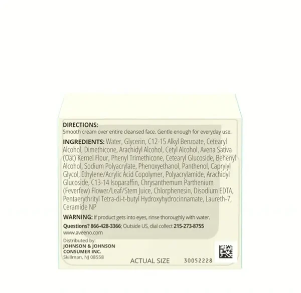 Aveeno Calm + Renew Irritation Relief Moisturizer 1.7 oz