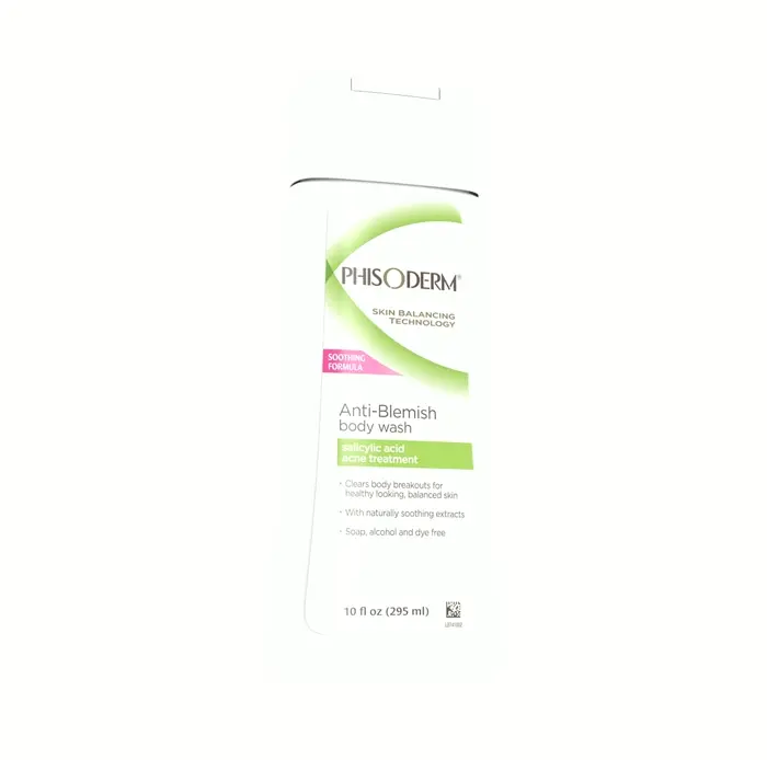 Phisoderm Acne-Clearing Body Wash, 10 oz Container