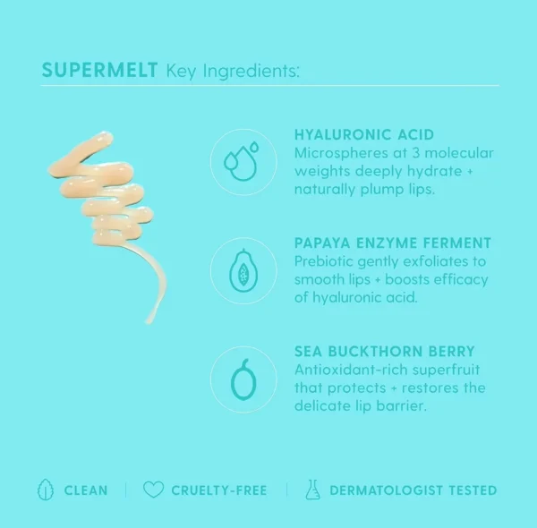 Kinship-brand Super Melt Lip Plumping Treatment including Hyaluronic Acid