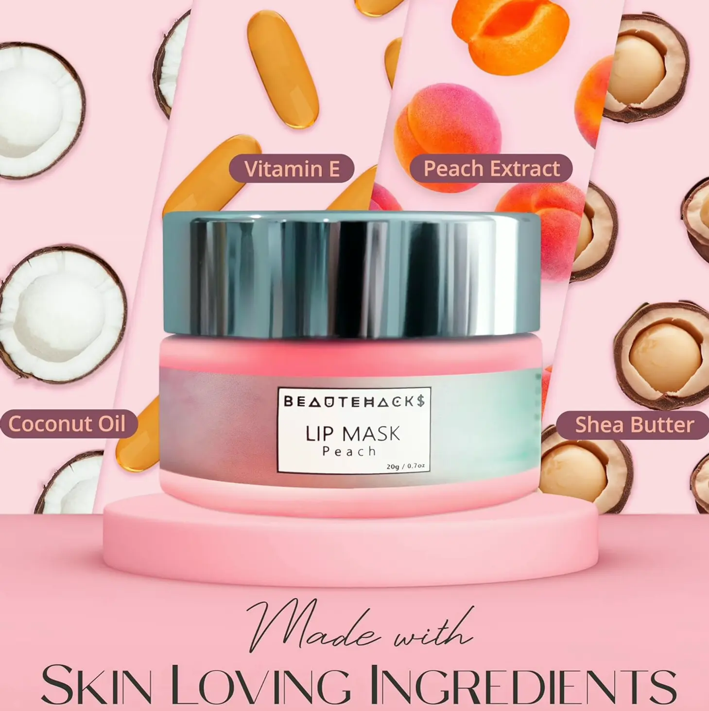 Lip Mask Overnight - Hydration & Collagen Boost