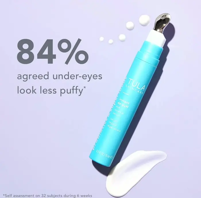 Fast De-Puffing Eye Serum by TULA Skin Care, 0.5 oz