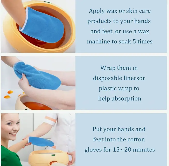 Paraffin Mitts & Booties Set for Moisturizing