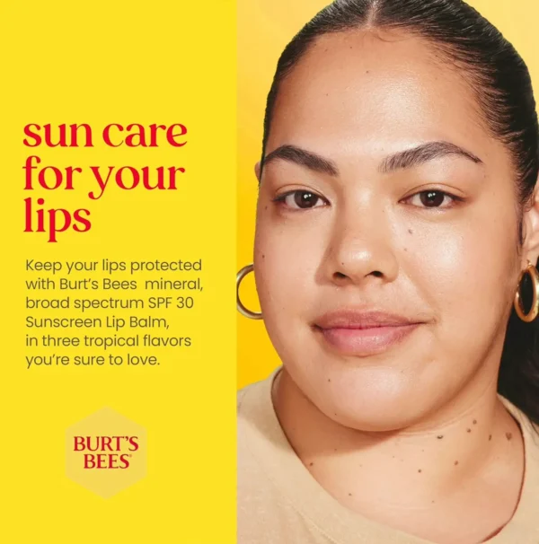Burt’s SPF 30 Lip Balm, 3-Pack