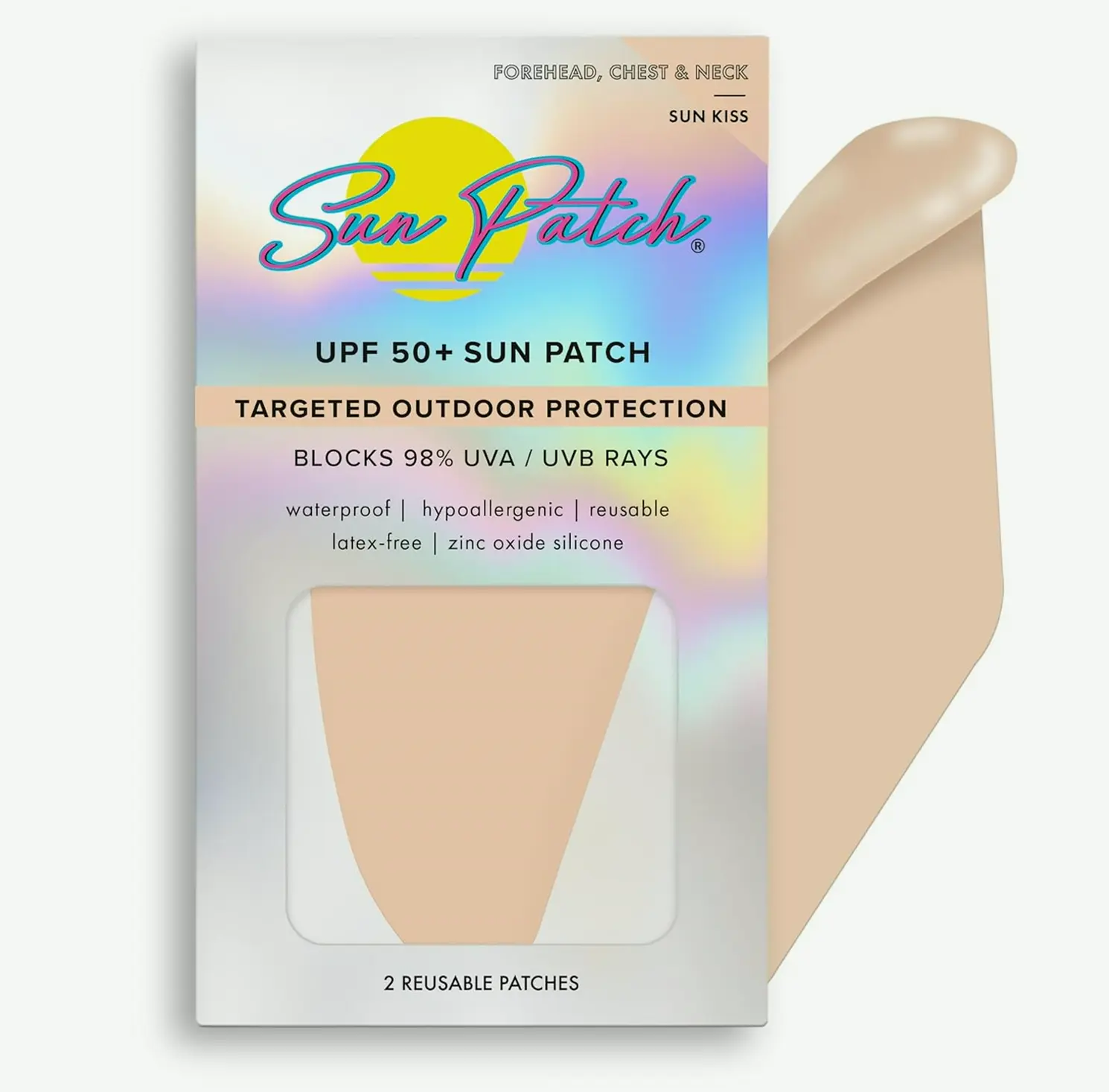 Reusable and Durable Silicone Sunblock Strips for Brow and Cervix