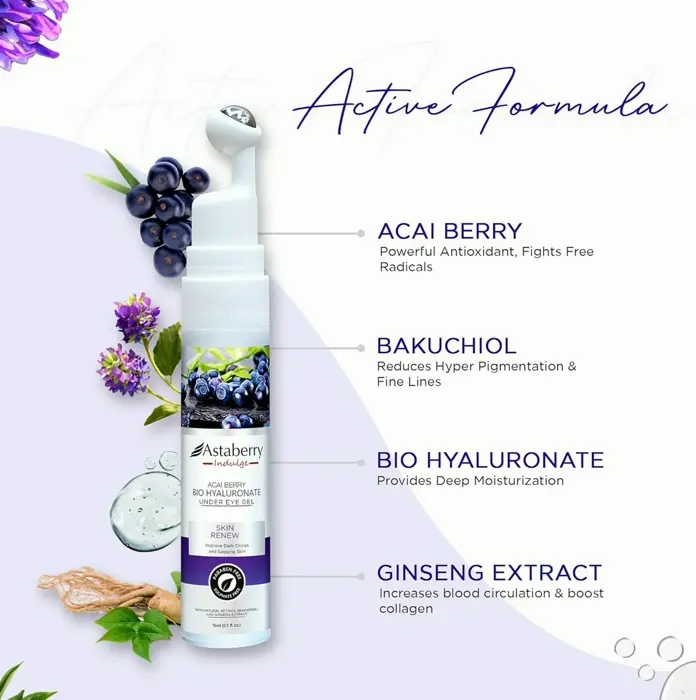 Acai Eye Cream for Puffy Eyes