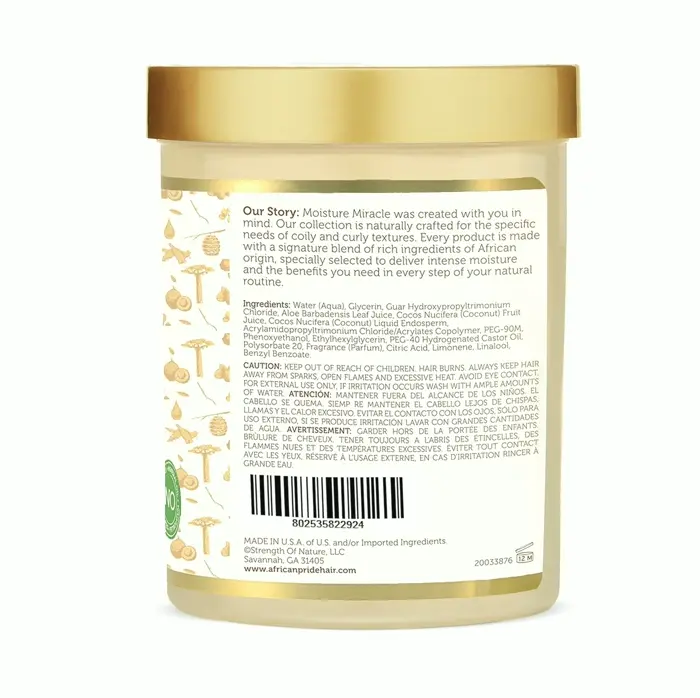 African Moisture Wonder Pre-Wash using Aloe & Coconut Liquid - 18 ounces