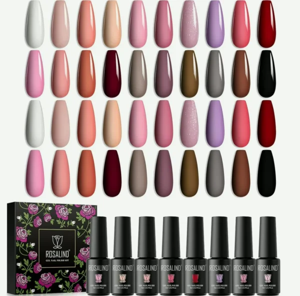 20 PCS Neutral Gel Varnish Set