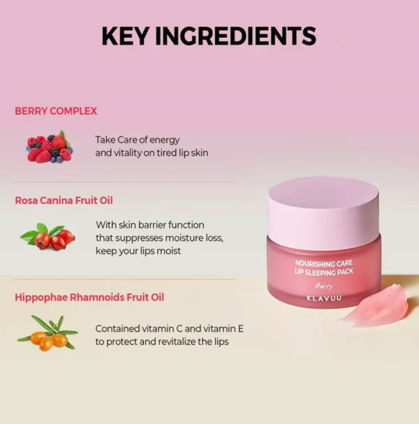 Nourishing Treatment Lip Mask - Treatment for Dry Lips 0.7oz