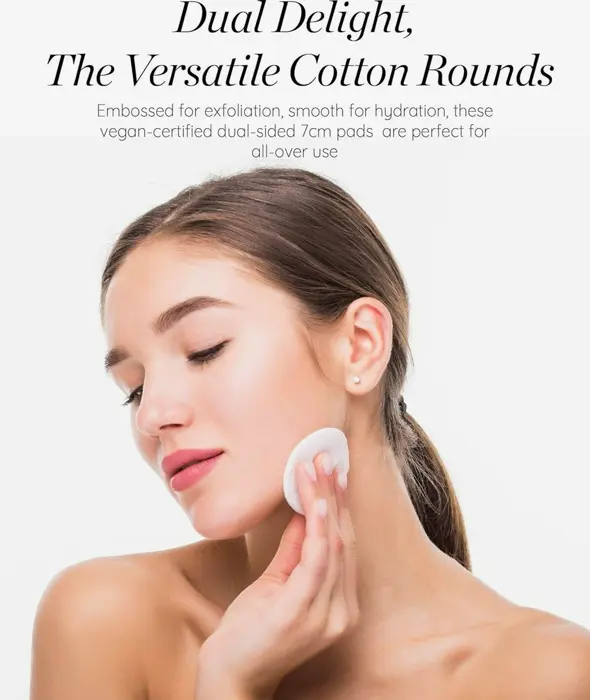 Vegan Cotton Rounds for Complexion