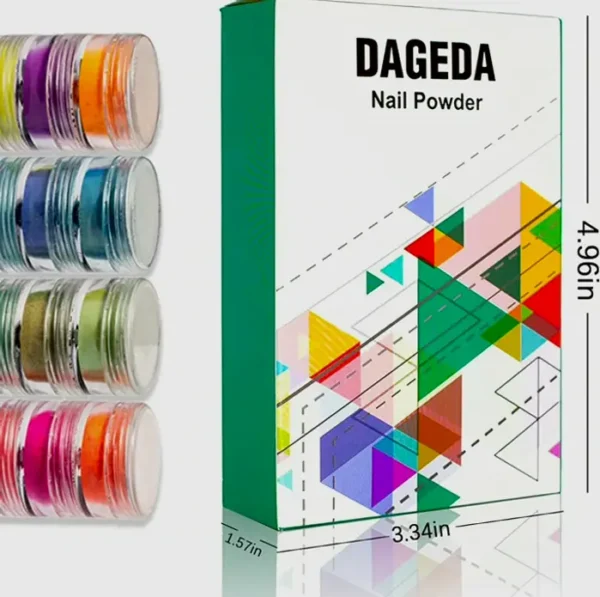 24-Color Pigment Glitter