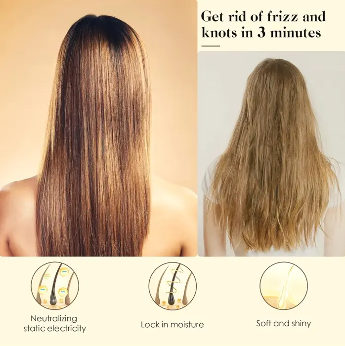 Wooden Hair Brush for Hair Growth