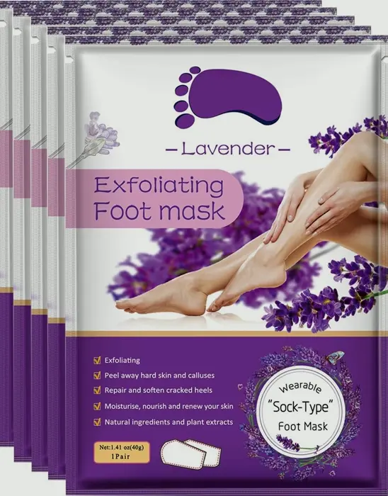 Foot Exfoliating Mask Pack - Smooths Dry Skin