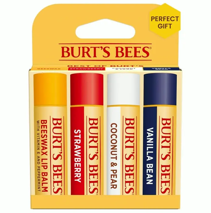 Burt's Bees Flavorful Lip Balm Quad Set