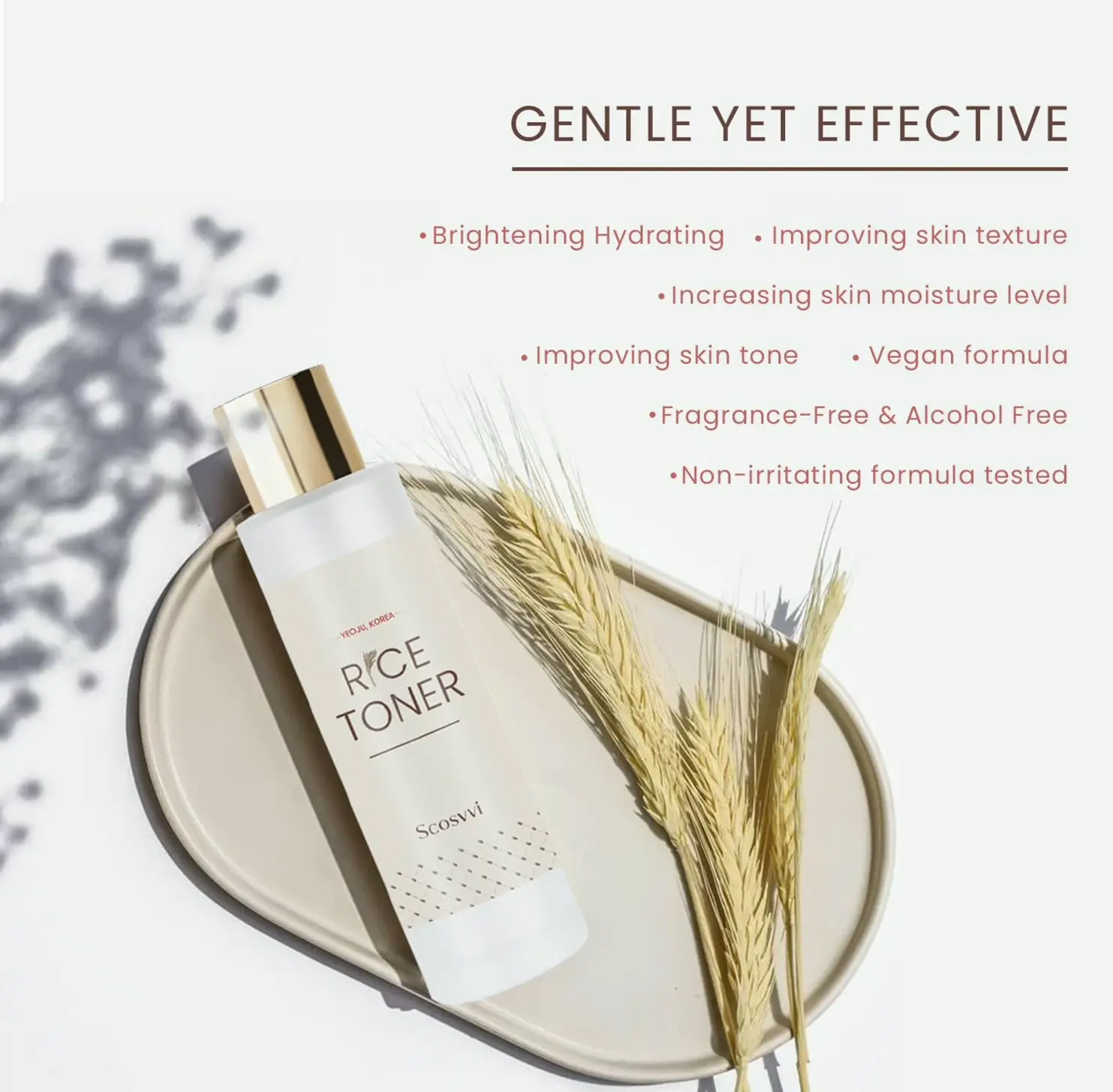 Korean Rice Essence with Vegan Formula