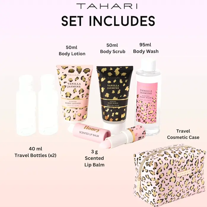 Luxury Spa Gift Pack meant for Women - Vanilla Fragrance Relaxation Kit