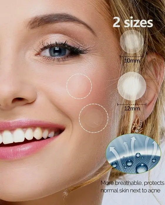 Acne Dots for Face - 66 Counts, 2 Variants