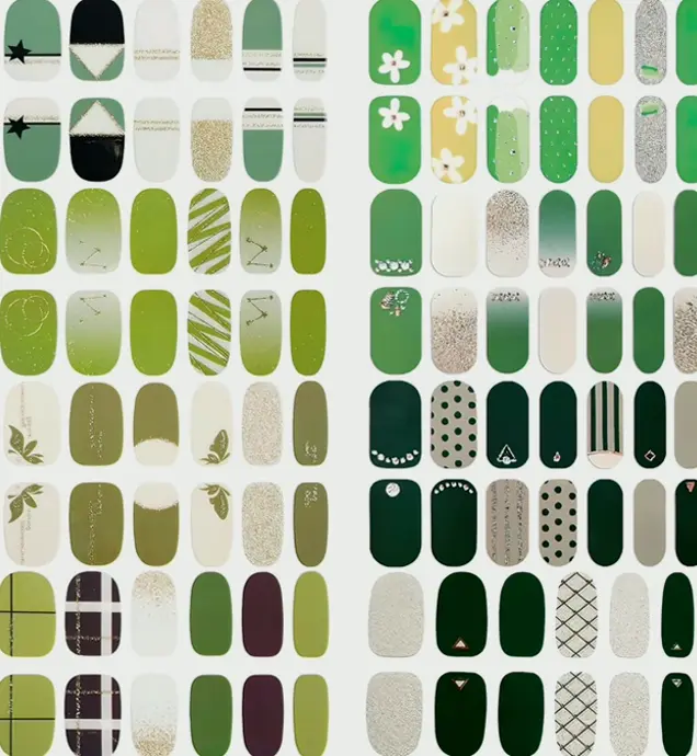 Trendy 3D Nail Stickers from Sun&Beam for Women & Girls