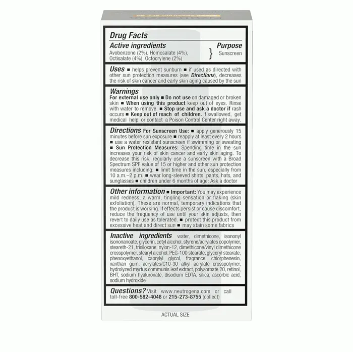 Brand Retinol Face Moisturizer, Fast Wrinkle Repair, SPF 30