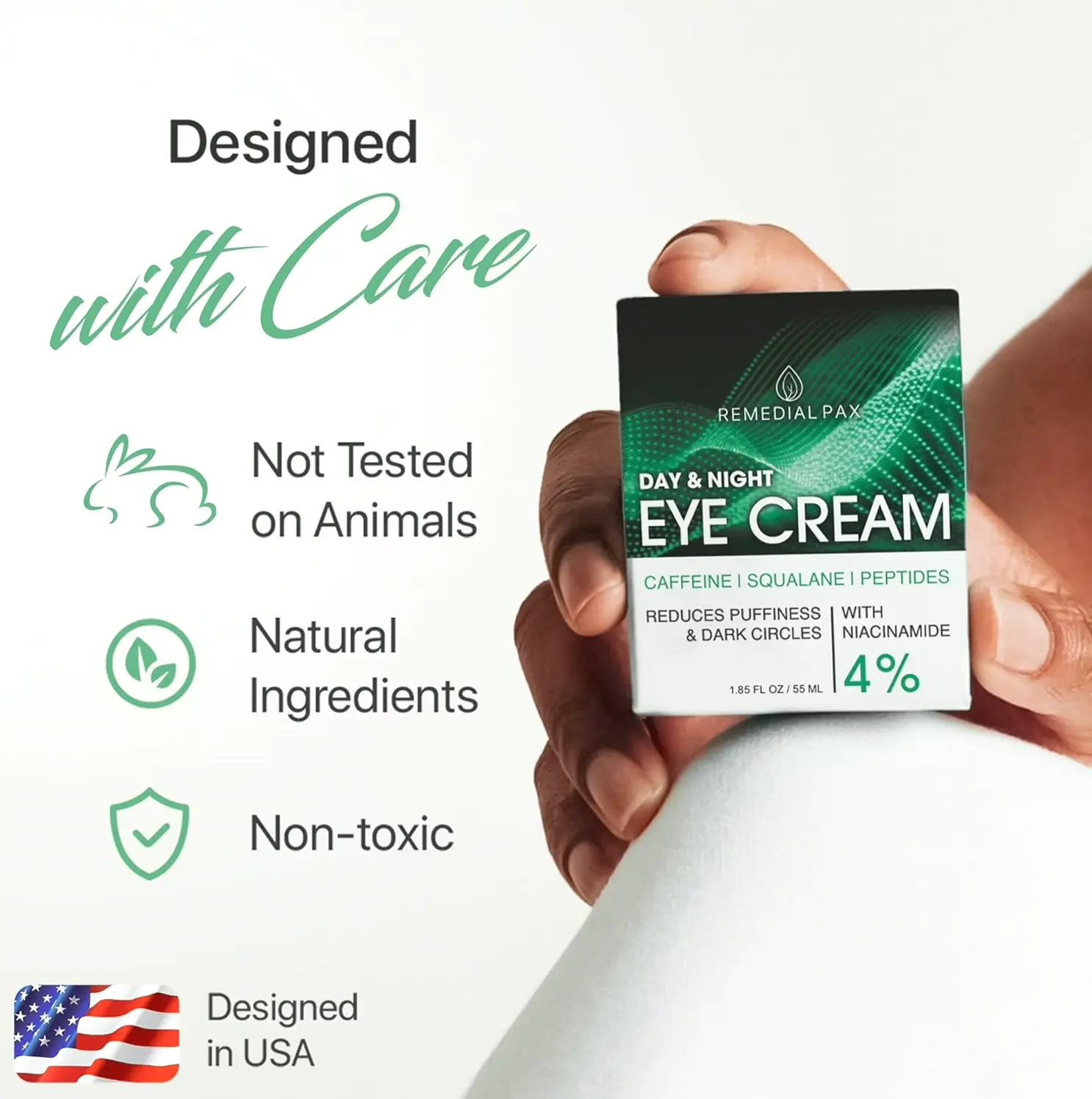 REMEDIAL Care Eye Cream for Puffiness and Wrinkles