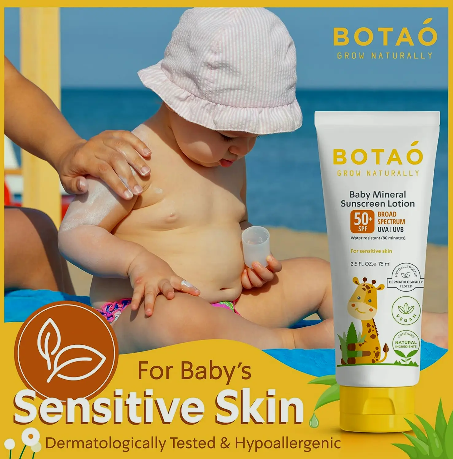 Infant Mineral Zinc Sunscreen Lotion SPF50
