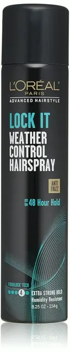 L'Oréal LOCK IT Weather-Proof Hairspray 8.25 Fluid Ounces