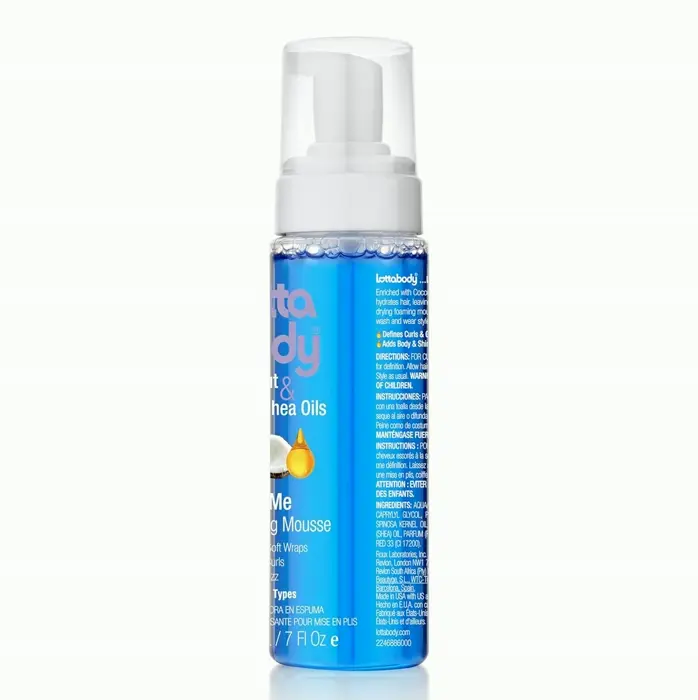 Lotta Body Curl-Defining Mousse with Coconut Oil and Shea, 7 fl oz