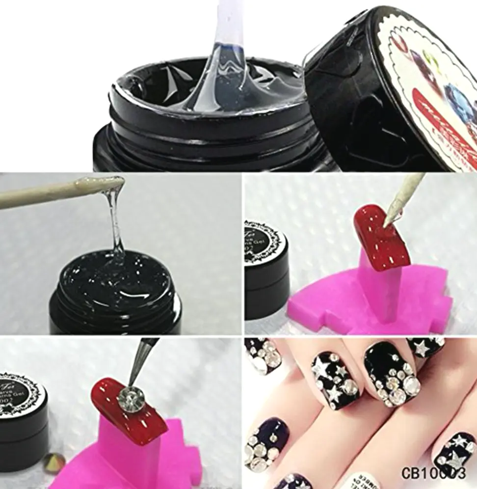 Nail Art Gemstone Gel Stick UV Light