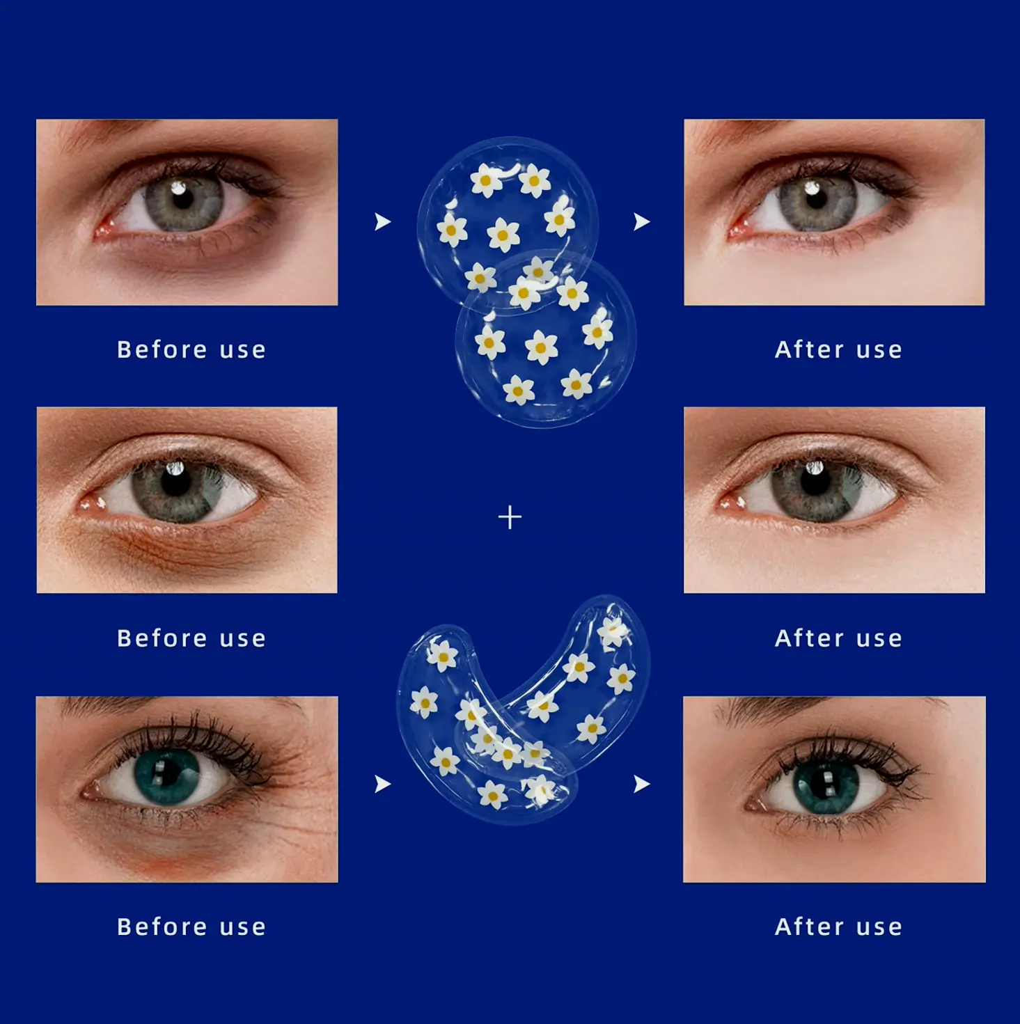 Ice Pack: Reusable Eye Pads for Relaxation