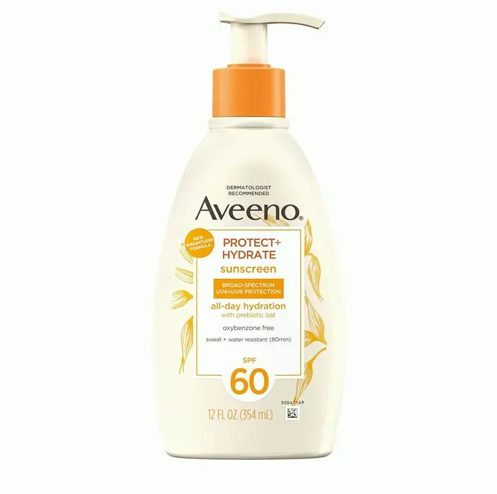 Aveena Protect + Hydrate Body Sunscreen Cream SPF 60, 12 oz