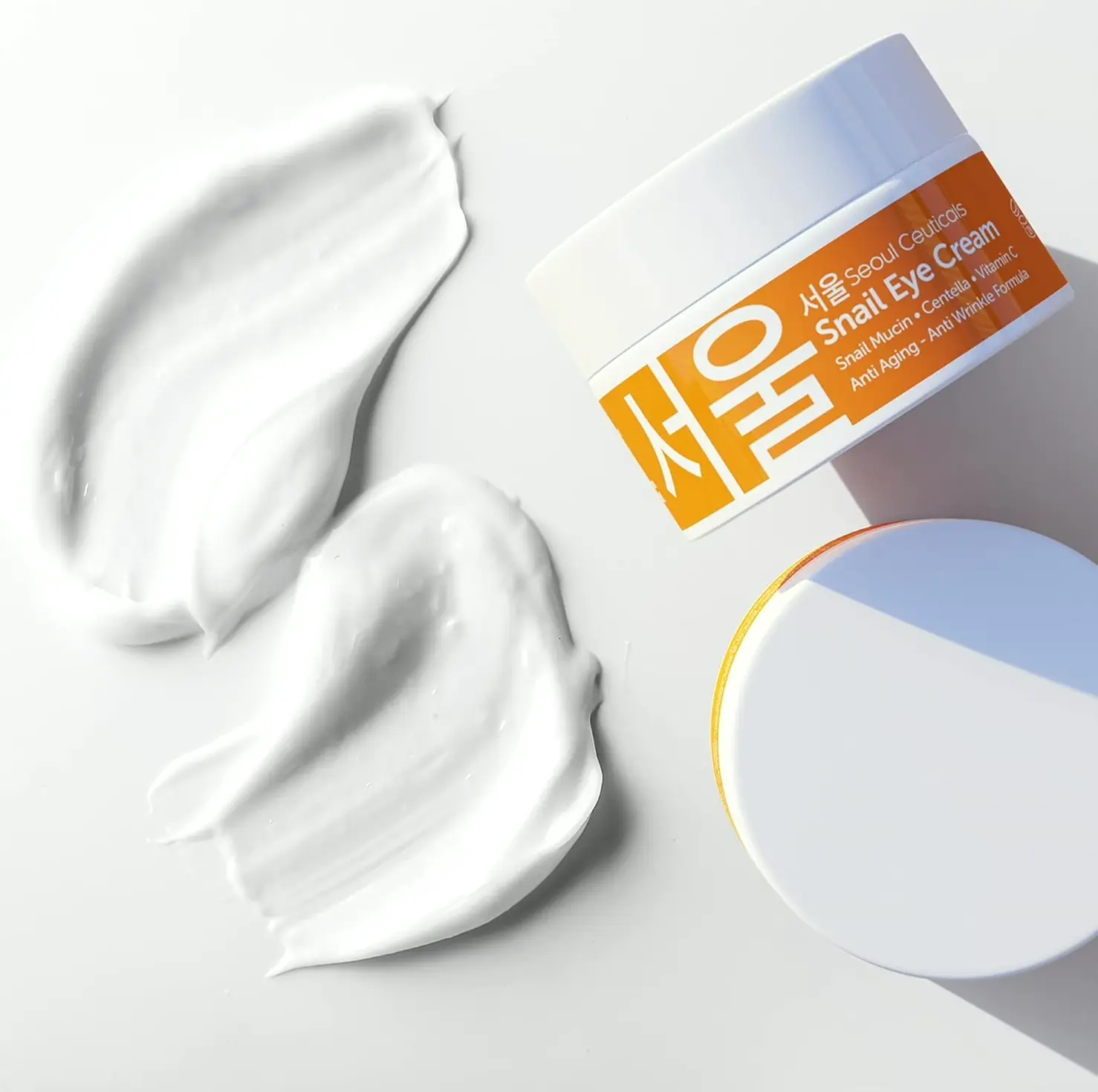 SeoulCeuticals Snail Mucin Under Eye Cream - 97% Snail Mucin Formula 0.5oz