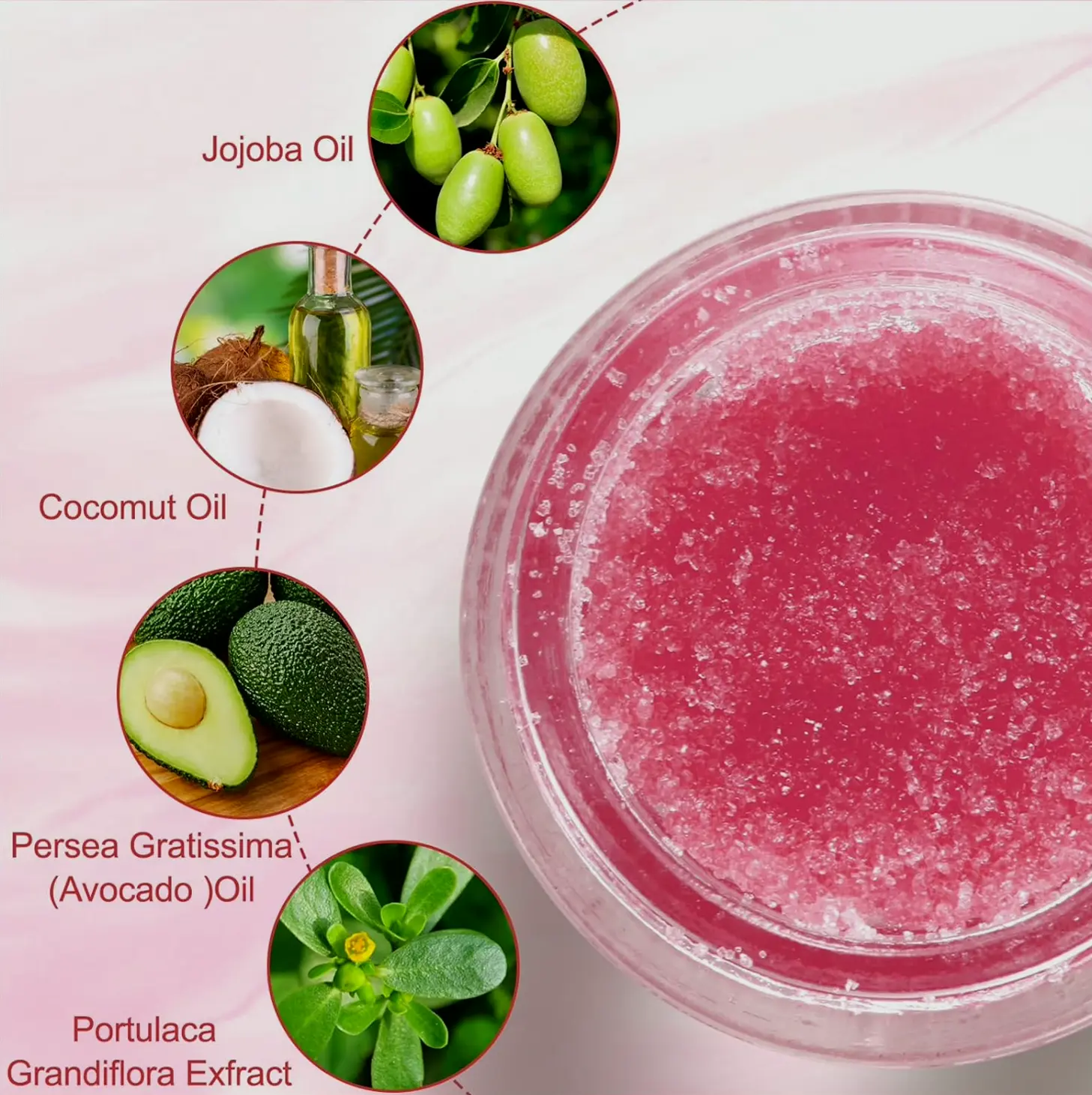 Lip Treatment Scrub, Sugar Scrubber for Chapped Skin