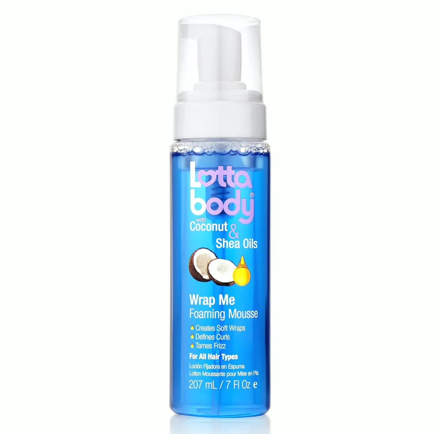 Lotta Body Curl-Defining Mousse with Coconut Oil and Shea, 7 fl oz