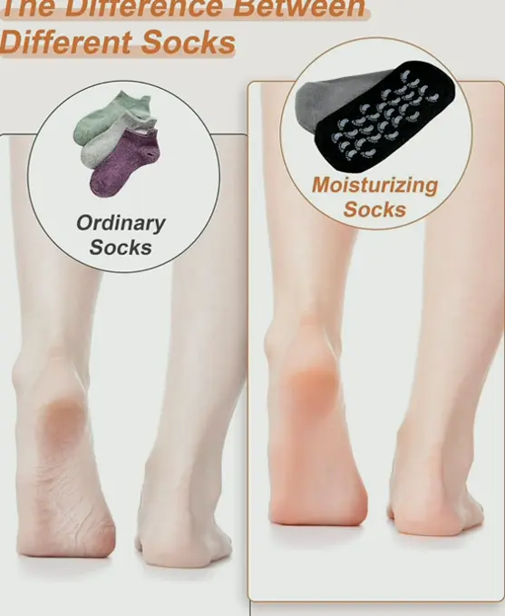 Hydrating Footwear 2 Pairs for Dry Feet