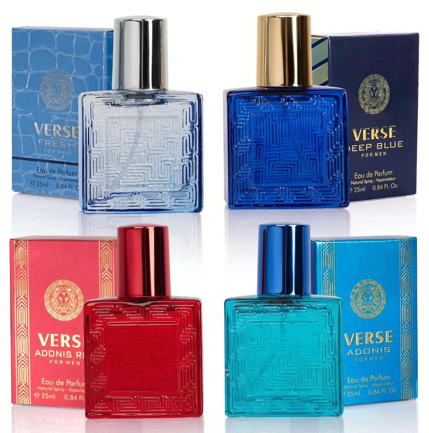 NovoGlow Verse Mini 4-Piece Cologne Set for Him