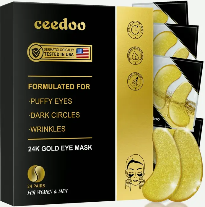 Under Eye Patches - 24 Pairs Eye Mask for Puffiness