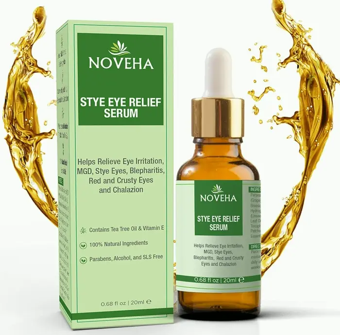 NOVEHA'S Stye-Busting Elixir to Eyelid Care
