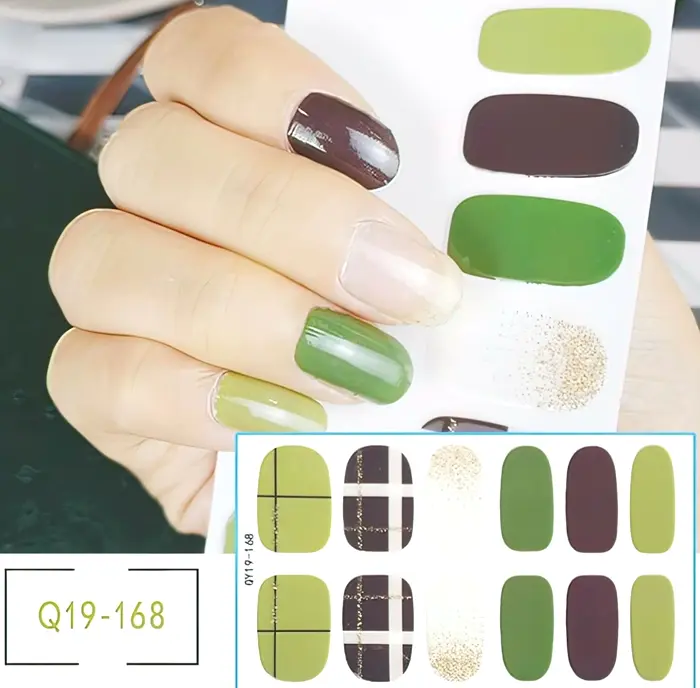 Trendy 3D Nail Stickers from Sun&Beam for Women & Girls
