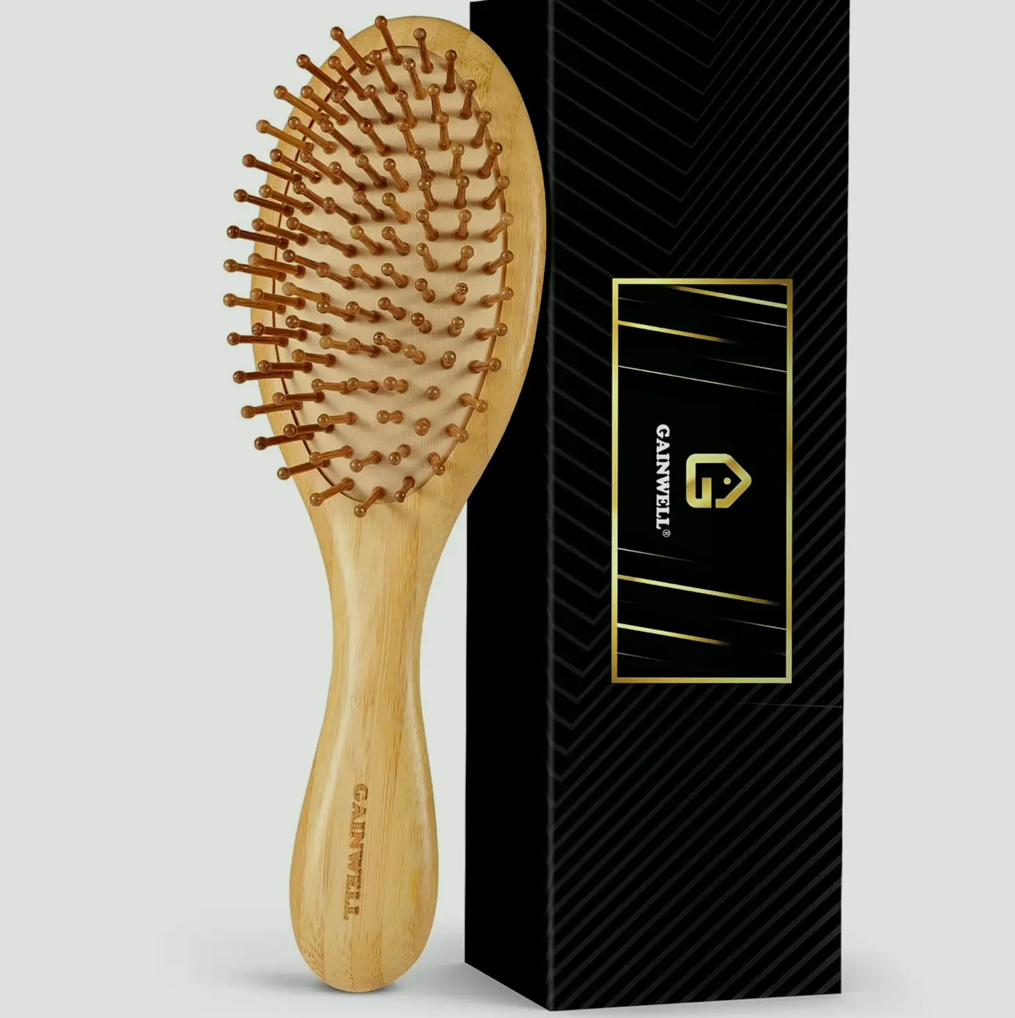 Wooden Hair Brush for Hair Growth