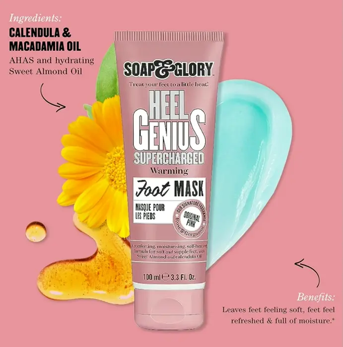 Intensive Foot Treatment with Sweet Calendula Oil
