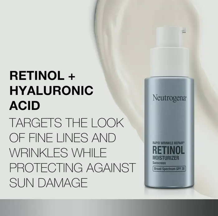 Brand Retinol Face Moisturizer, Fast Wrinkle Repair, SPF 30