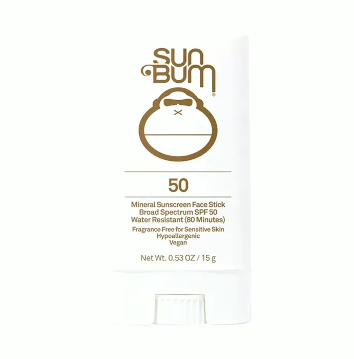 Natural SPF 50 Face Sunblock, Vegan, .45 oz