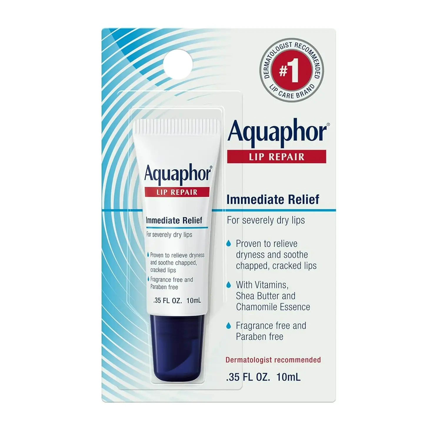 Aquaphor for Dry Lips - Extended Moisture - 0.35 fl .oz